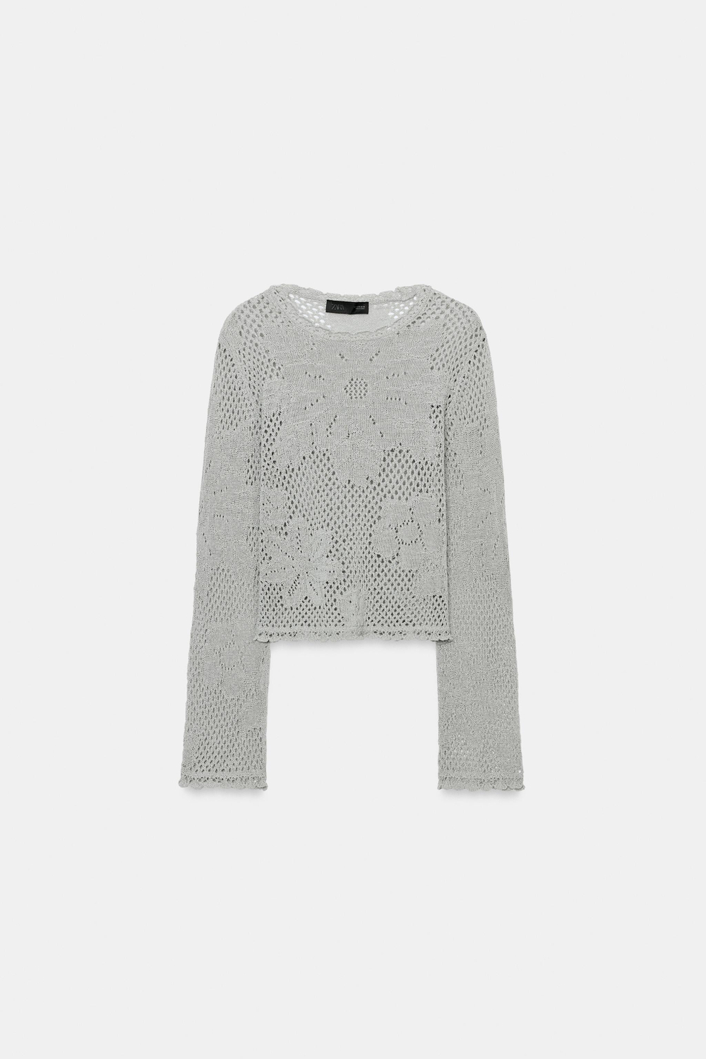АЖУРНЫЙ СВИТЕР — ZARA