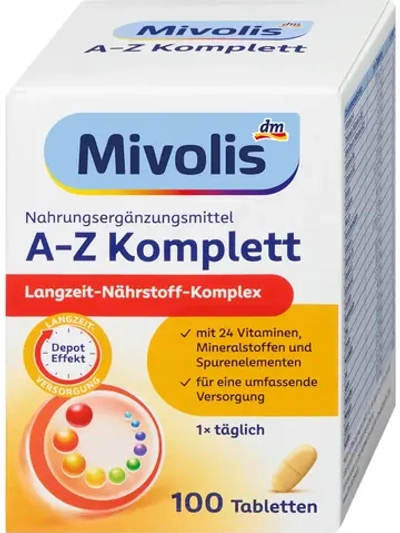 Mivolis комплекс витаминов 100 шт., 144 г
