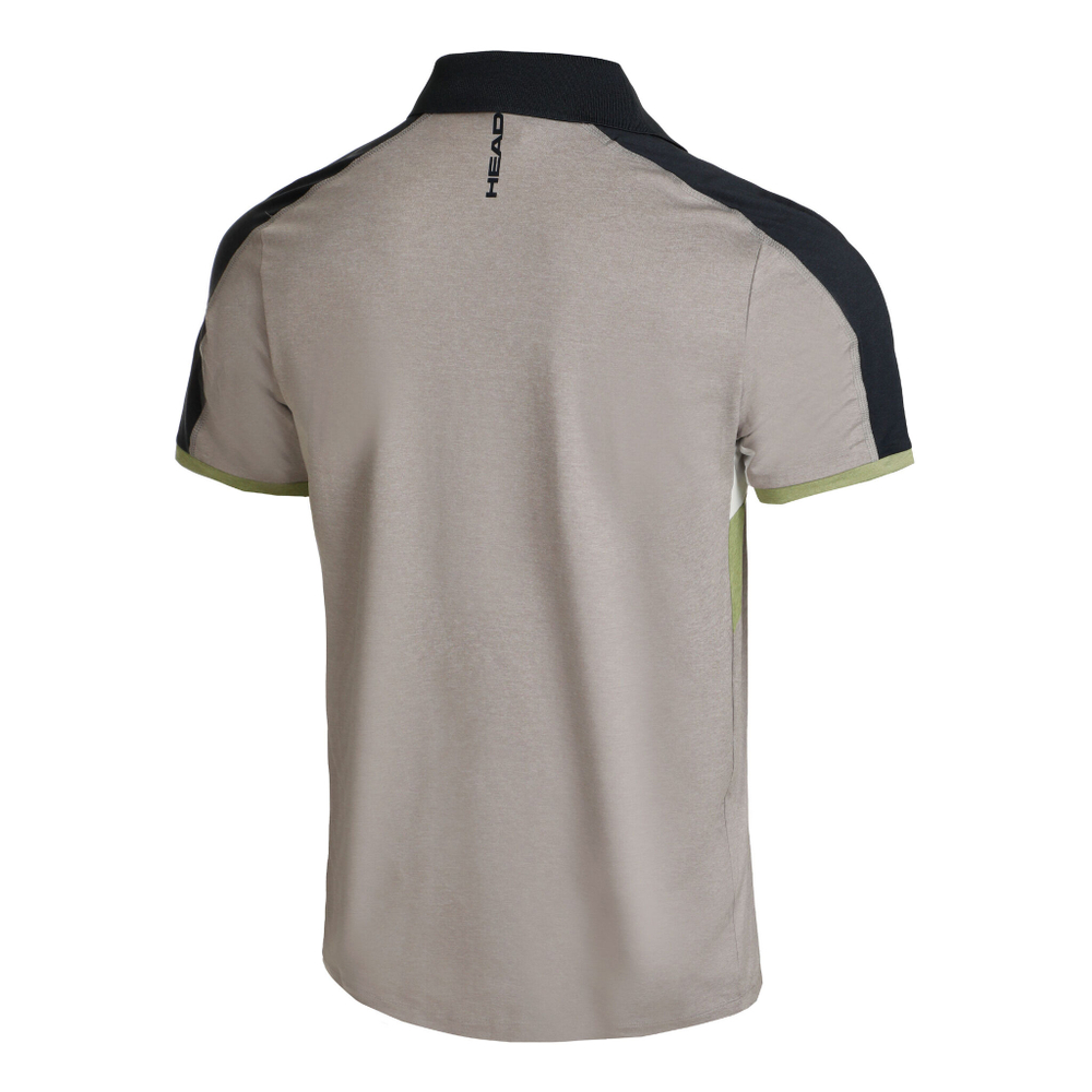 Мужское теннисное поло HEAD Polo Men - Grey