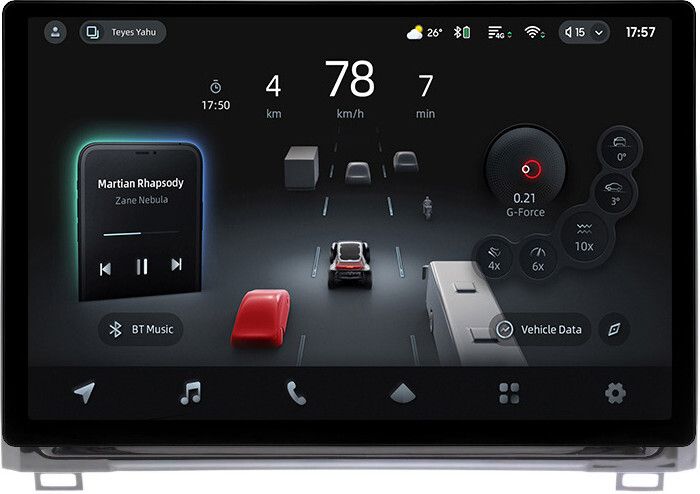 Магнитола для Toyota Tundra 2 2013-2022 - Teyes CC4-PRO монитор 13" 2K QLED на Android 13, Быстрейшая, Snapdragon 778G, ИИ, CarPlay, DSP, 4G SIM-слот
