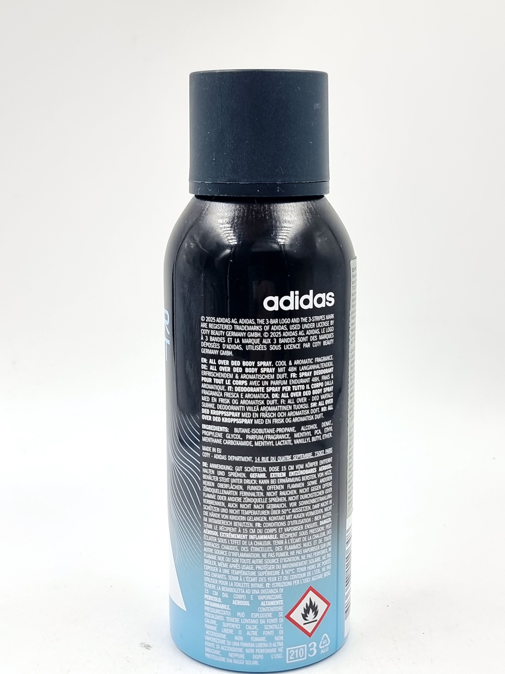 Дезодорант-спрей Adidas After Sport cool & aromatic для мужчин 48 часов, 150 мл