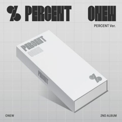 Альбом ONEW - PERCENT 2nd Album PERCENT Version