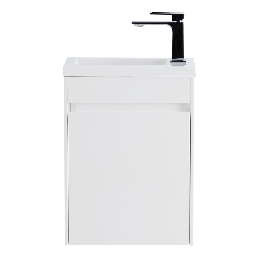 Тумба подвесная под раковину BelBagno PIETRA MINI-400-1A-SO-BL-L