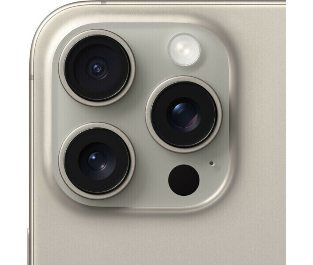Смартфон Apple iPhone 15 Pro 1 ТБ, Dual: nano SIM + eSIM, натуральный титан