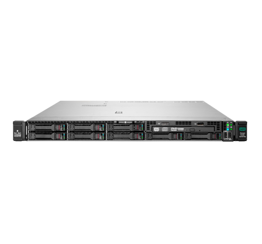 Стоечный сервер - HP Enterprise ProLiant DL360  Gen10 Plus, 1U, 8x 2.5“, 1x Xeon[4314] 16 Cores, 32Gb, P55242-B21