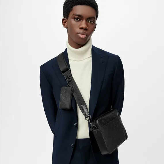 Сумка Louis Vuitton Trio Messenger черный