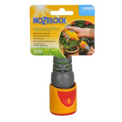 Коннектор HoZelock 2065 aquastop Plus 15 мм + 19 мм | HoZelock