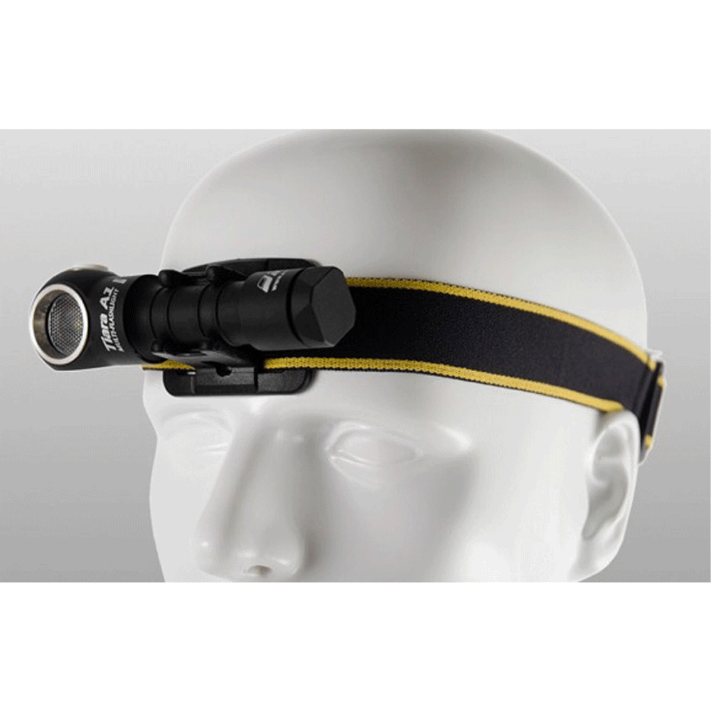 Фонарь Armytek Tiara A1 Pro v2 (Налобный) (Тёплый свет) XP-L 560 лм 82 м 1хАА/1х14500 без батареек