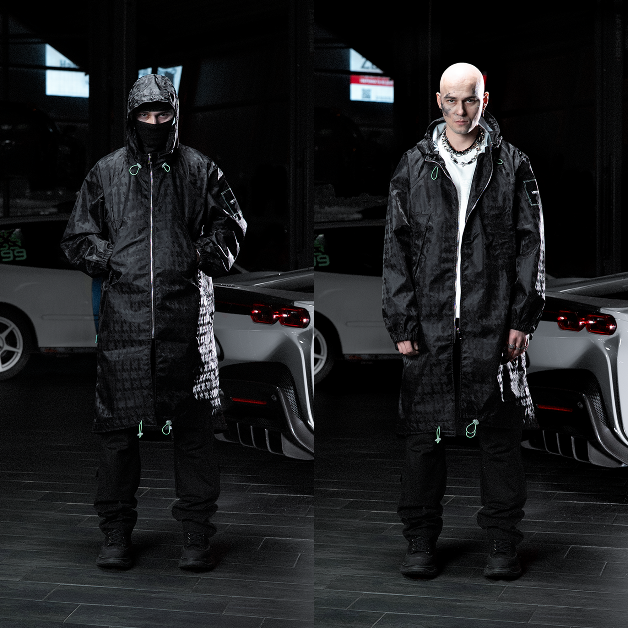 FB-01-R / Black Raincoat