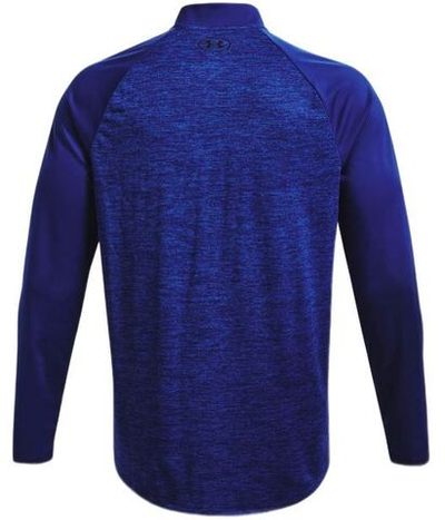 Футболка мужская теннисная теннисная Under Armour Tech 2.0 1/4 Zip - bauhaus blue/black