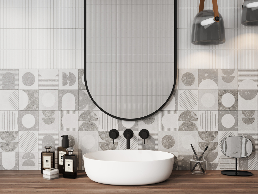 Лейн сер низ 02 / Lane grey wall 02  250х600 (1-й сорт)