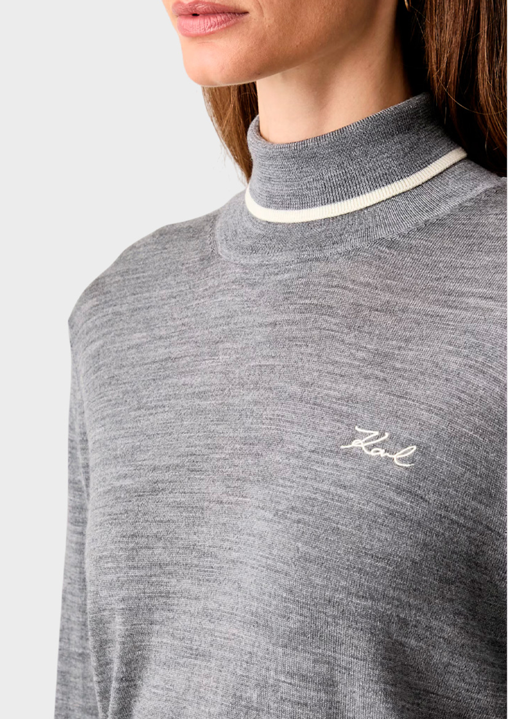 Водолазка KARL LAGERFELD Essential Merino Wool Turtleck