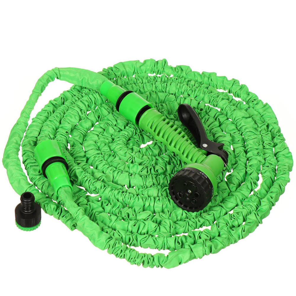 Шланг поливочный, удлиняющийся, 5 м, Grandy, Expandable, латекс, с пистолетом, BT001