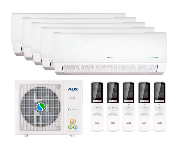 Мульти сплит-система AUX 5 x AMWM-H09/4R2(BA) / AM5-H42/4DR2
