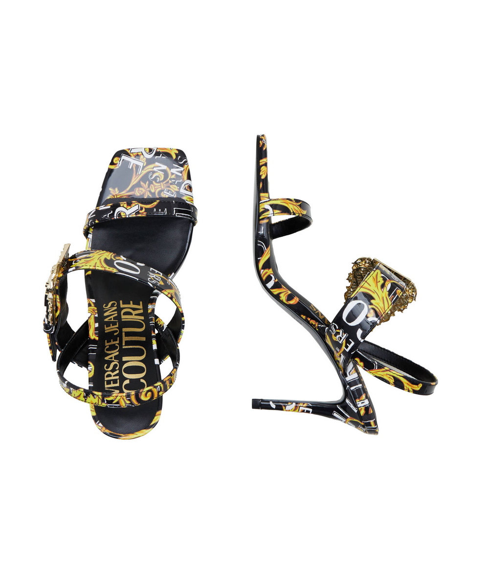 Босоножки на шпильках SCARPA Versace Jeans Couture - черный(76VA3S71ZS366)