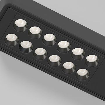 Потолочный светодиодный светильник LED 16W 4000К 25115/LED чёрный Tend Elektrostandard