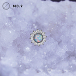 Sunflower Opal #17 & Crystal