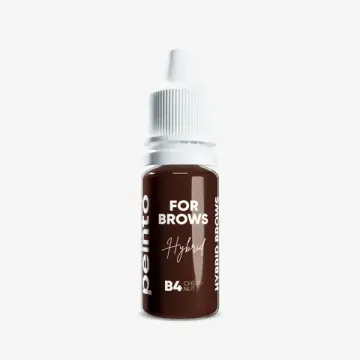 PEINTO - Пигмент для бровей B4 Chestnut (Каштан) | HYBRID BROWS by Пеинто