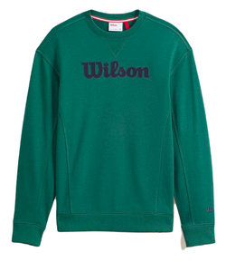 Мужская кофта теннисная Wilson Parkside Crew - field green