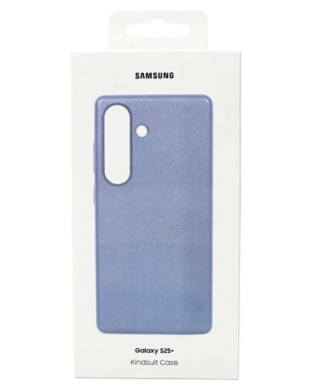 Накладка для Samsung Galaxy S25 Plus MagSafe Kindsuit Case кожанный голубой