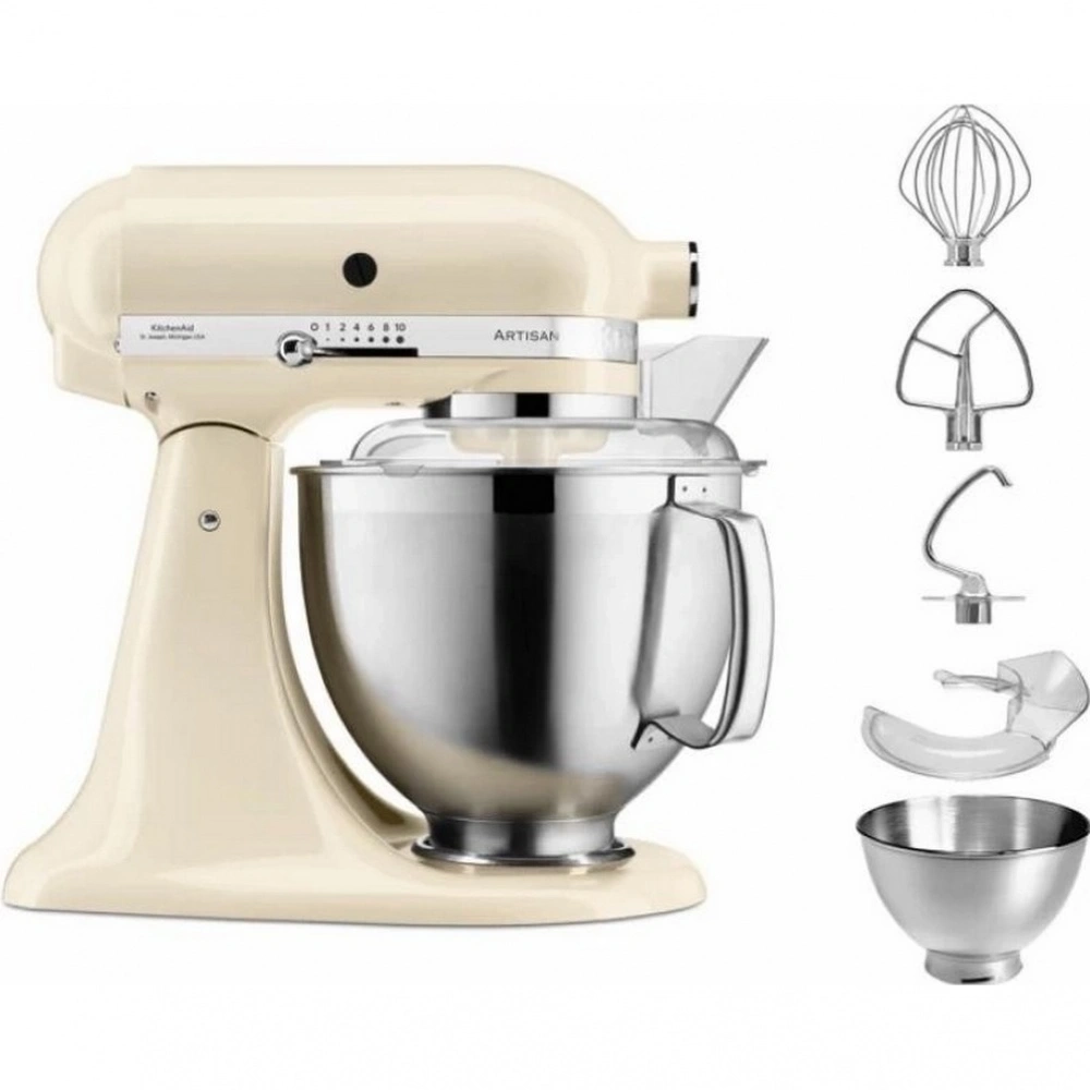 Миксер планетарный KitchenAid Artisan 5KSM185PSEAC кремовый
