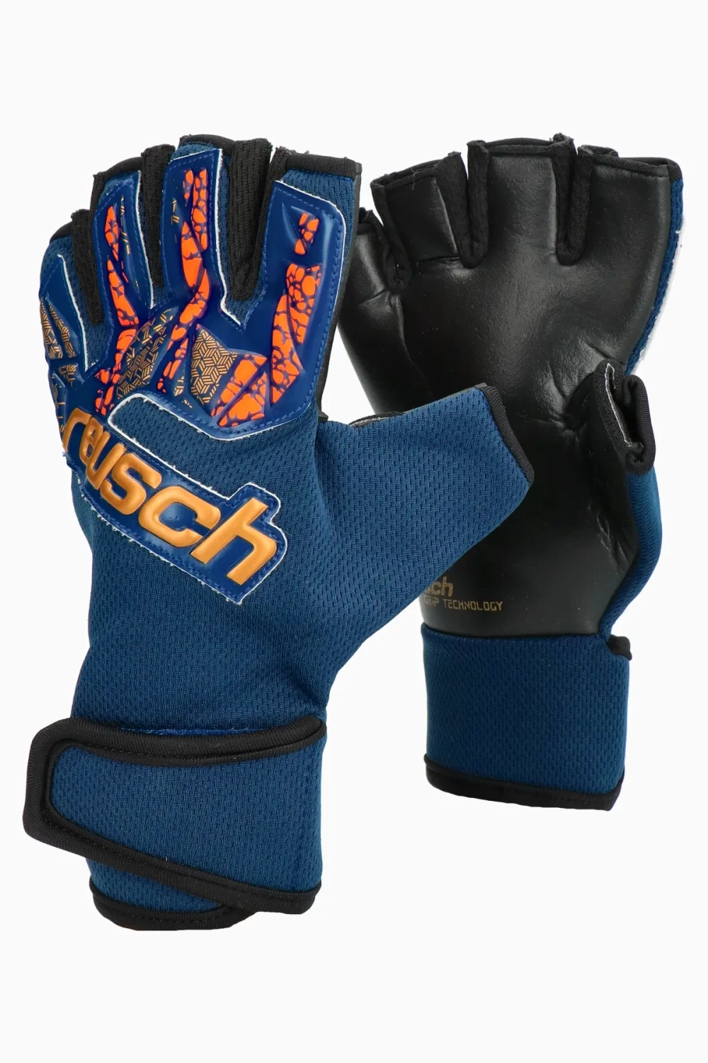 Вратарские перчатки Reusch Futsal Grip - темно-синий