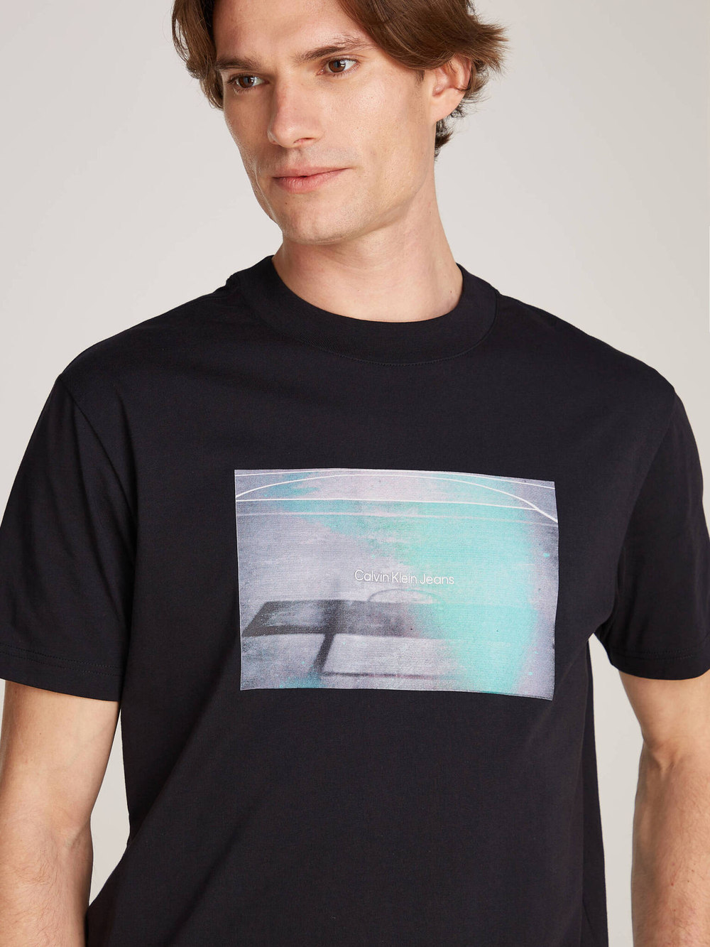 Футболка CALVIN KLEIN JEANS - черный(J30J326869)
