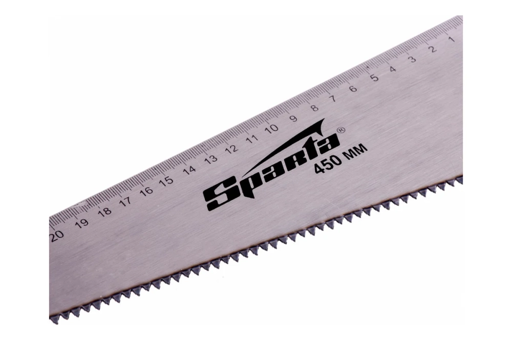 Ножовка по дереву Sparta 450 мм 5-6 TPI зуб пластиковая рукоятка