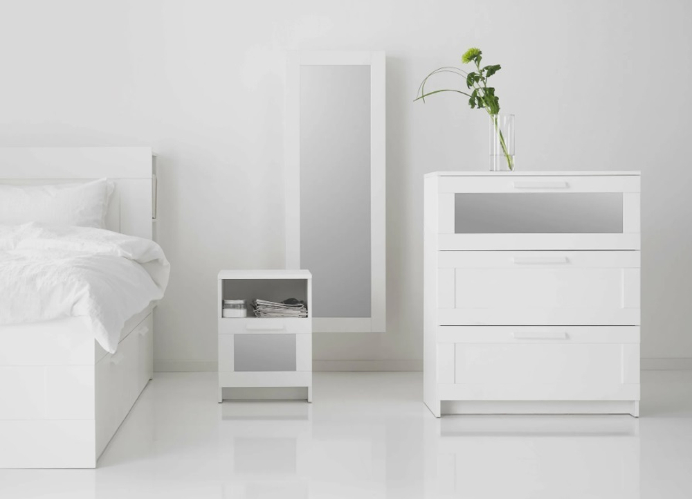 Тумба прикроватная Ikea Brimnes, белый