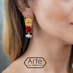 Серебряные серьги с цирконом Arte Tajemah 20220531 Иран