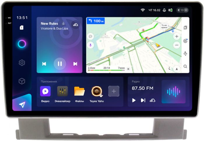 Магнитола для Opel Astra J 2010-2015 - Teyes CC3-2K QLed Android 10, Быстрая, SIM-слот, CarPlay