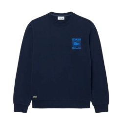 Мужская теннисная кофта Lacoste Rolex Paris Masters - navy blue
