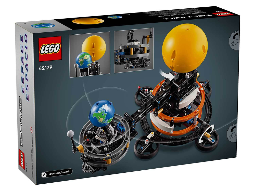 Конструктор Лего Техник Планета Земля и Луна на орбите | LEGO Technic Planet Earth and Moon in Orbit 42179, 526 д (10+)