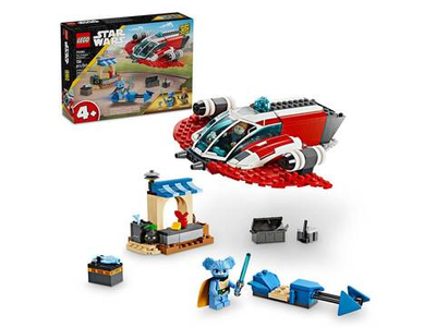 Конструктор Лего Звёздные войны Багровый огненный ястреб | LEGO Star Wars —  75384 136 деталей (4+)