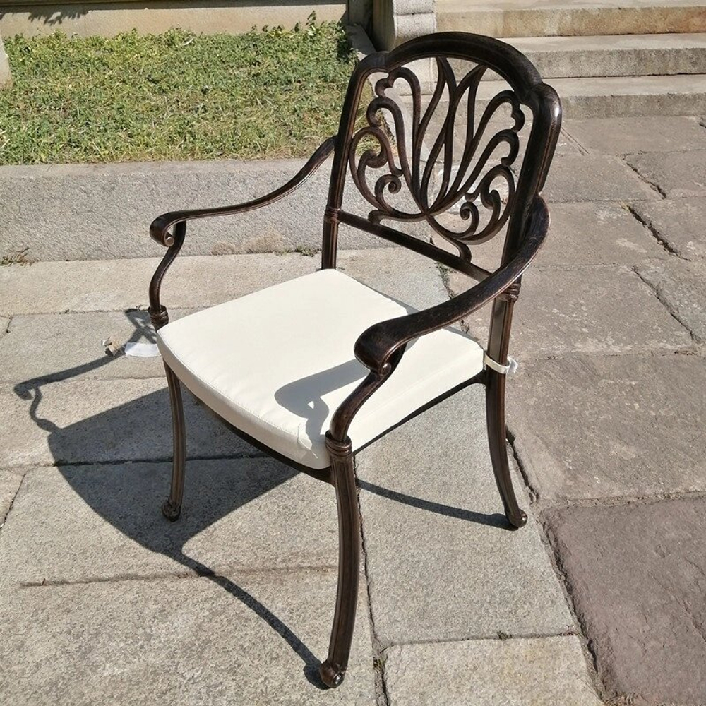 Обеденная группа из литого алюминия Capri 8