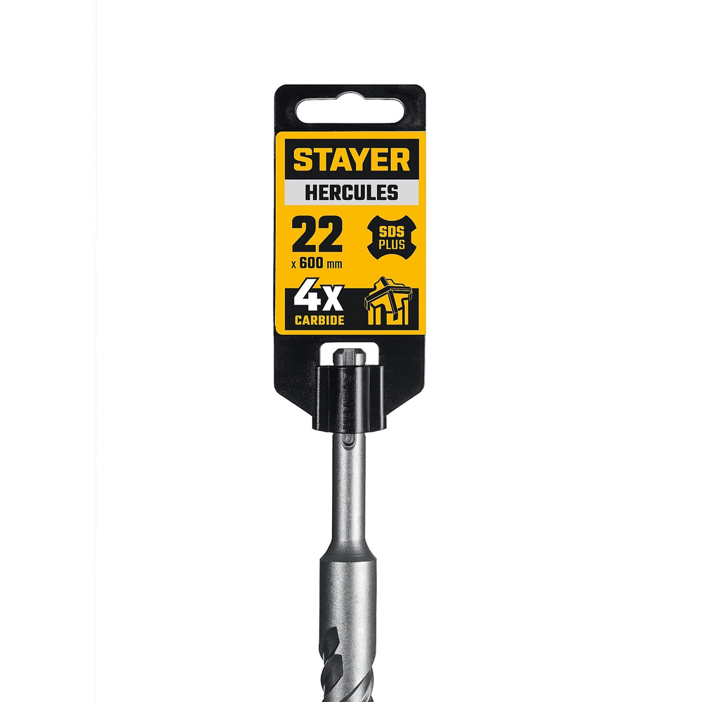 STAYER HERCULES-4Х 22x600 мм, SDS-plus бур (29290-600-22)