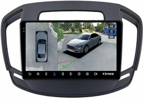 Магнитола для Opel Insignia 2013-2015 - Teyes CC3-2K-360 на Android 10, Быстрая, 2K QLED, CarPlay, 4G SIM-слот, 4 камеры в комплекте