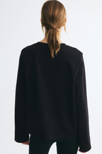 Хлопковый топ из интерлока - H&M