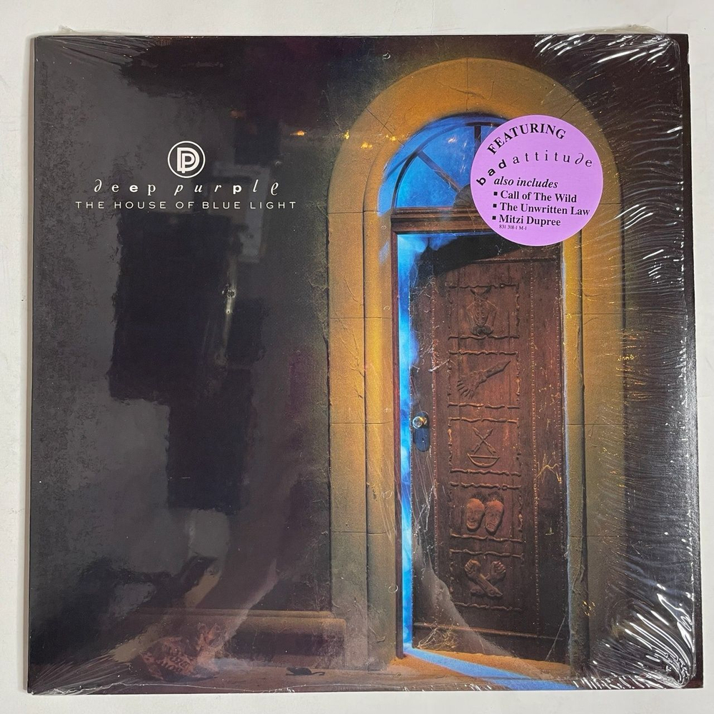Винтажная виниловая пластинка LP Deep Purple The House Of Blue Light (USA 1987)