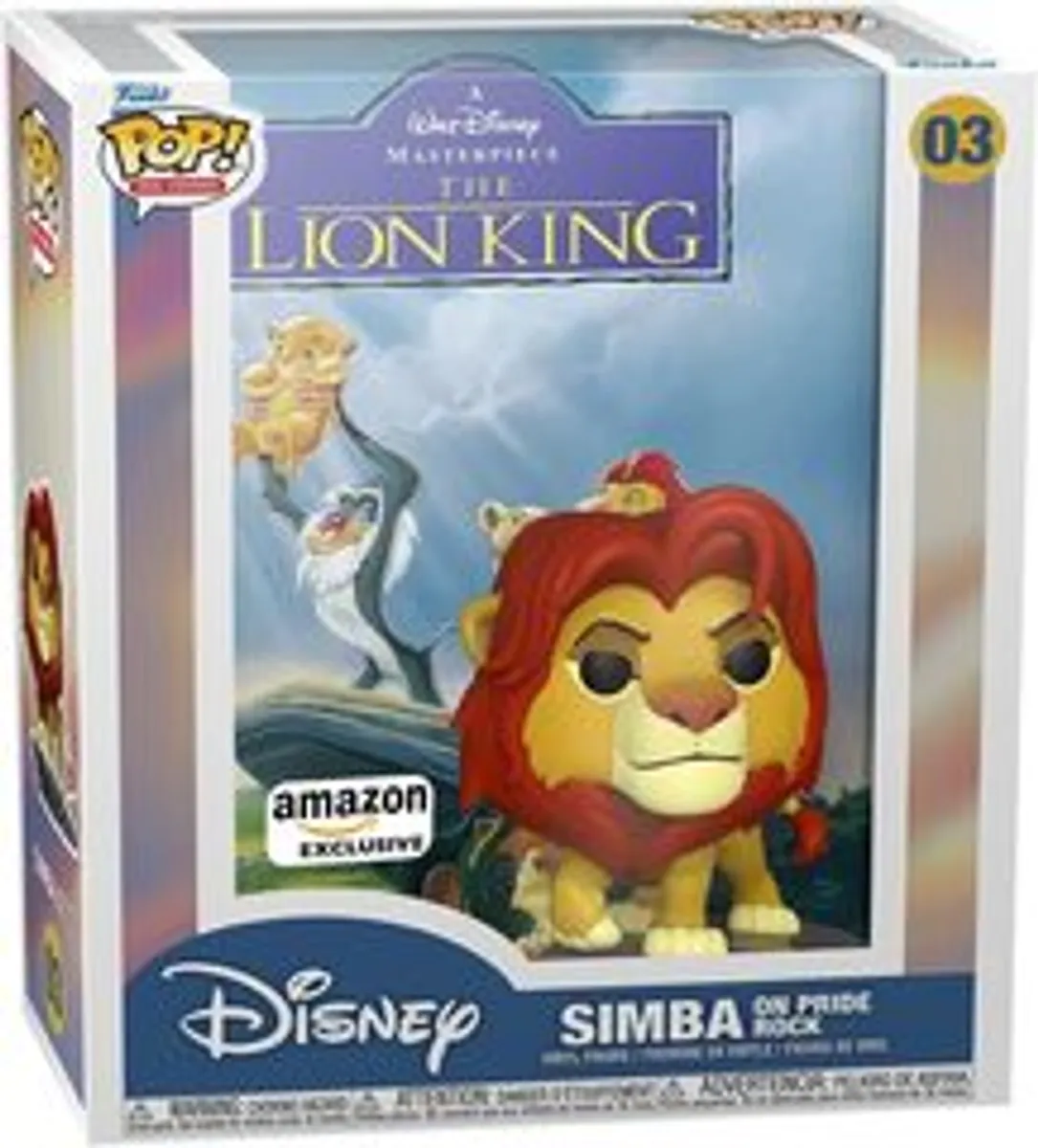 Фигурка Funko POP! Disney The Lion King: Simba on Pride Rock (Amazon Exc) (03)