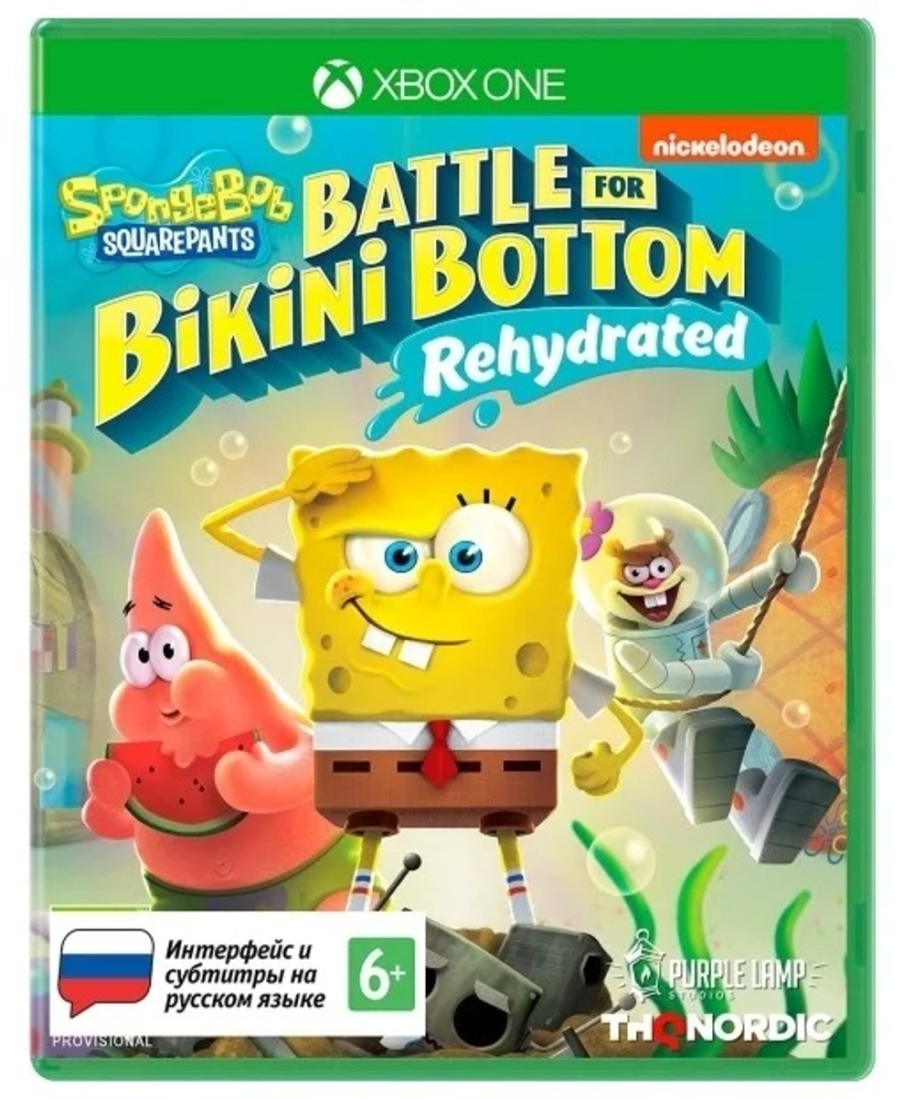 SpongeBob SquarePants : Battle for Bikini Bottom - Rehydrated [Xbox one] new
