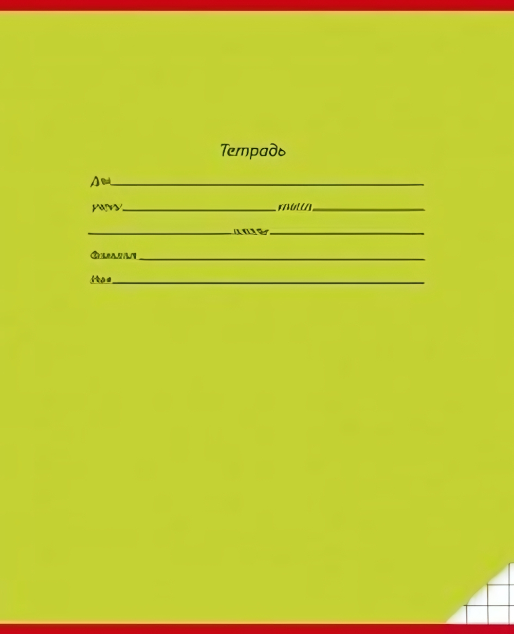 Тетрадь А5 12л. круп. клетка "Классика" (12-0589) (Проф-Пресс) (комплект 10 шт.)