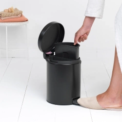 Brabantia Контейнер для мусора NewIcon 2x2л черный 280405