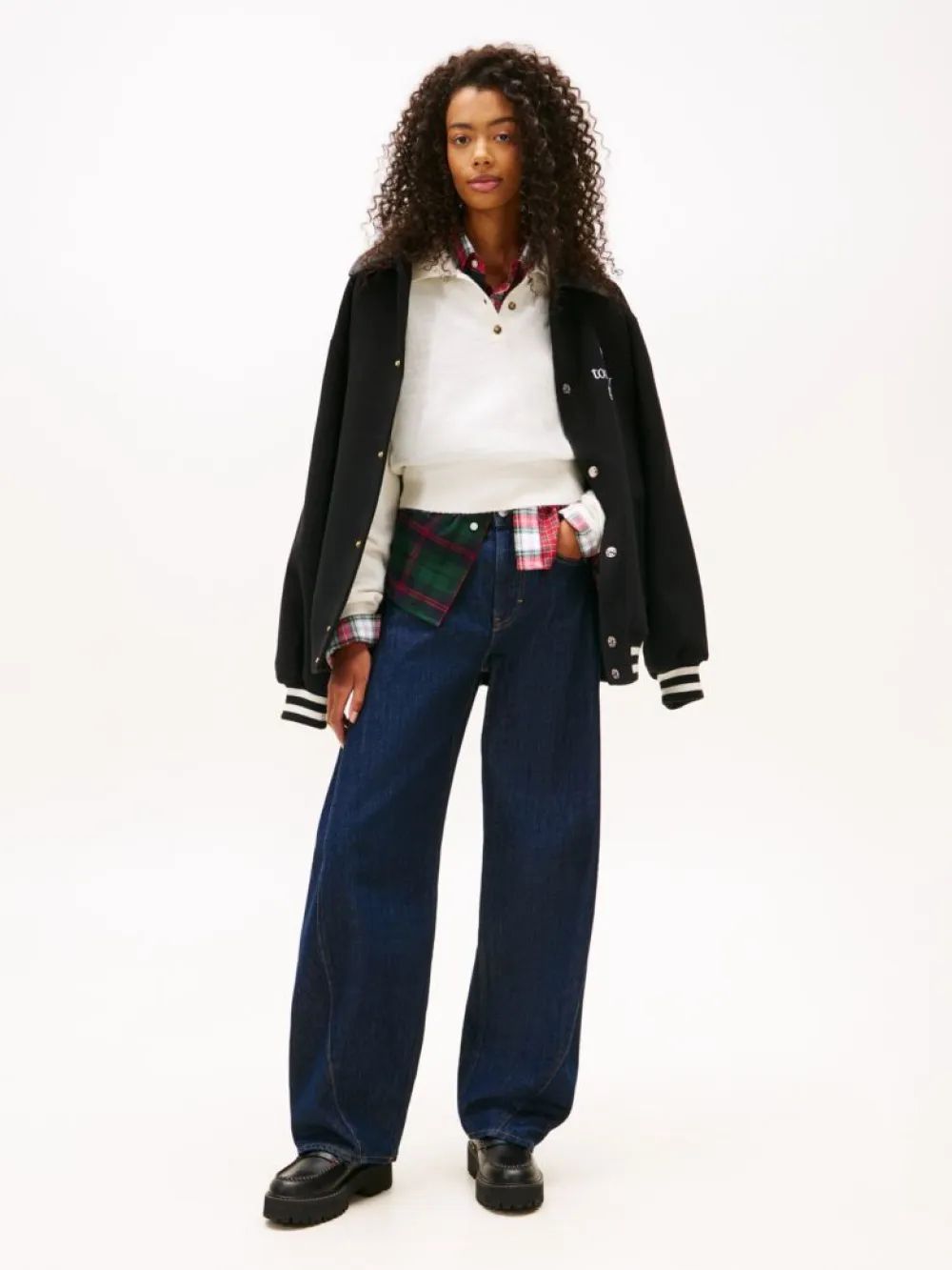 Джинсы женские TOMMY JEANS ELLA MID BARREL