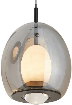 Светильник подвесной LED 10W 3000К 4031/02/01PL чёрный/дымчатый Geolight Stilfort