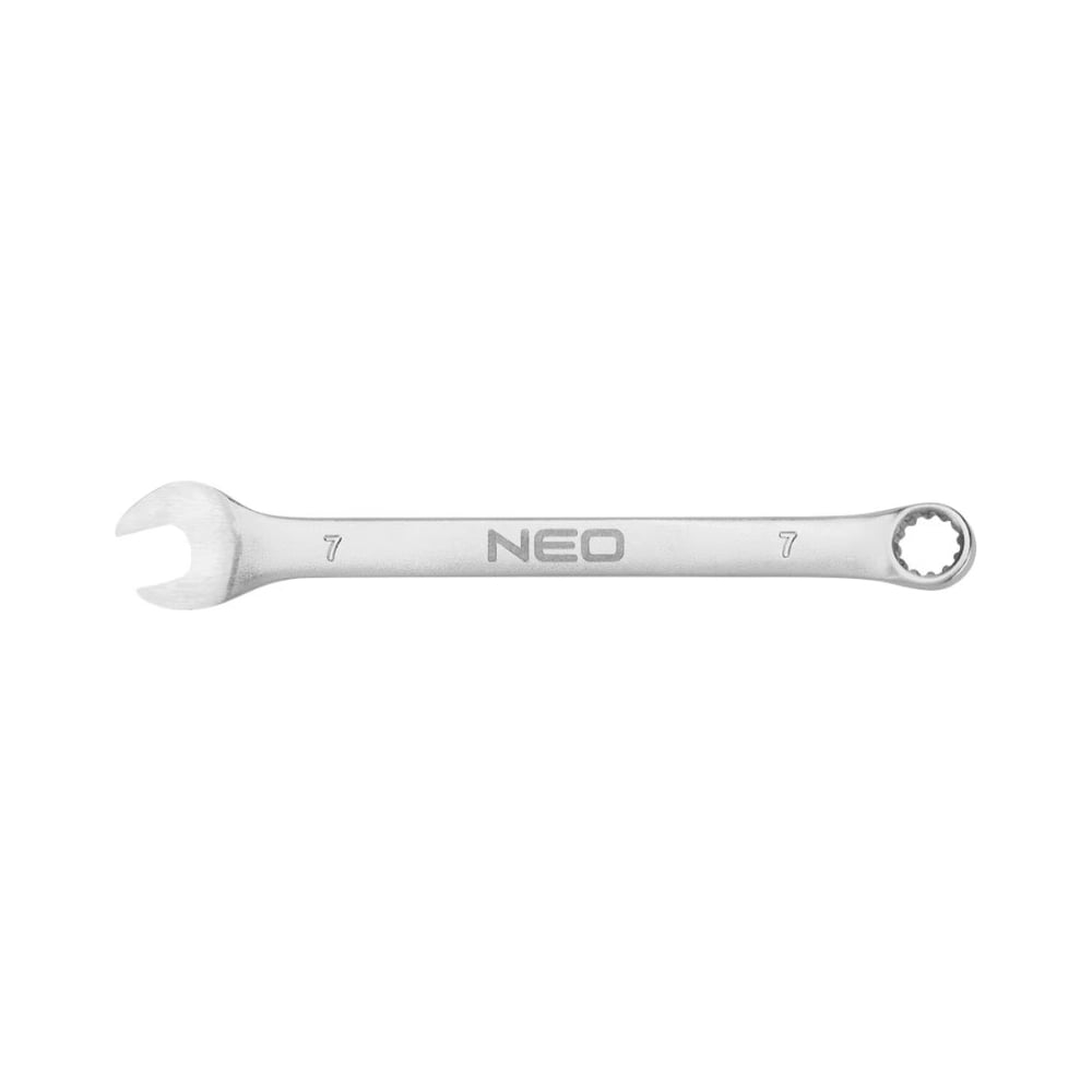 Ключ комбинированный NEO TOOLS 7x110 мм, CrV, DIN3113 09-651