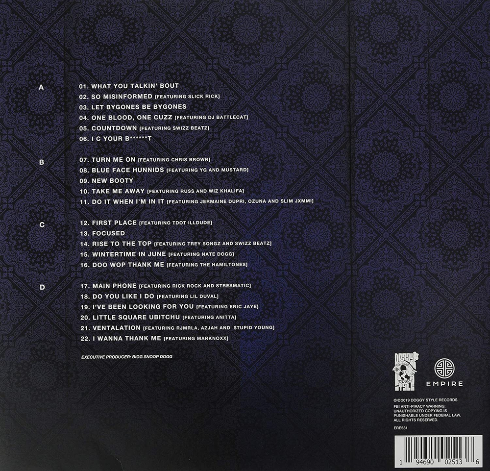 Snoop Dogg — I Wanna Thank Me (LP)