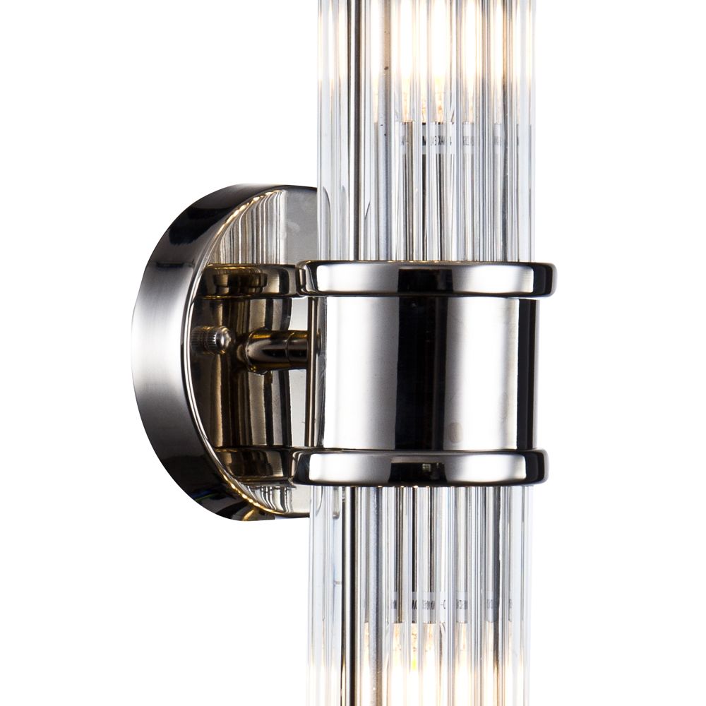 Настенный светильник Claridges 2 nickel