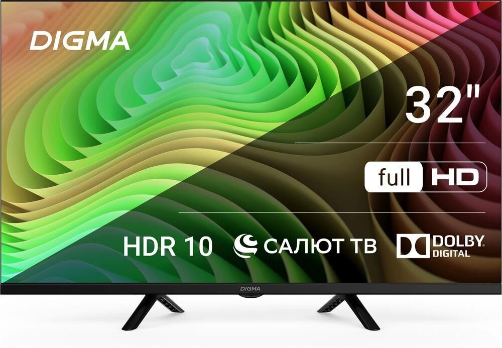 тв ЖК DIGMA DM-LED 32SBB36 SMART