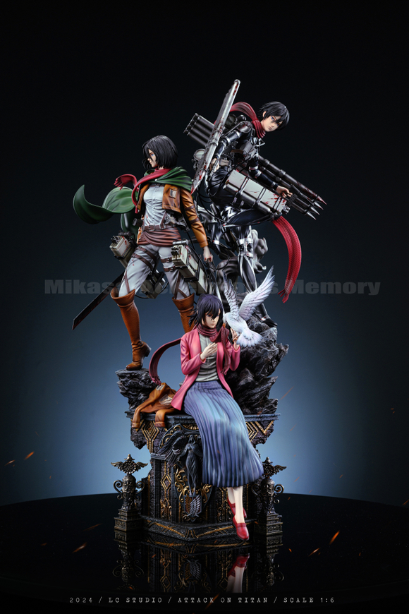 Статуя LC Studio Attack on Titan: Mikasa Ackerman Memory Атака титанов: Микаса Аккерман